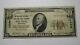 $10 1929 Red Wing Minnesota Mn National Currency Bank Note Bill Ch. #13396 Fine