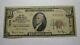 $10 1929 Redwood City California Ca National Currency Bank Note Bill! #7279 Rare