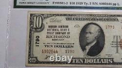 $10 1929 Richmond Kentucky KY National Currency Bank Note Bill Ch. #1790 VF25