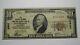 $10 1929 Riverside California Ca National Currency Bank Note Bill Ch. #8907 Fine