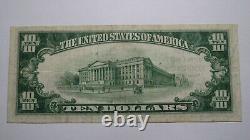 $10 1929 Rochester Pennsylvania PA National Currency Bank Note Bill! #2977 XF+