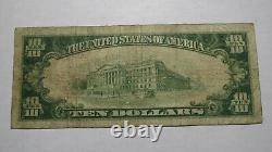 $10 1929 Rock Rapids Iowa IA National Currency Bank Note Bill Ch. #3153 FINE