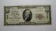$10 1929 Rockford Illinois Il National Currency Bank Note Bill Ch. #4325 Vf