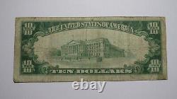 $10 1929 Saint Johnsbury Vermont VT National Currency Bank Note Bill #2295 St