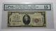 $10 1929 San Diego California Ca National Currency Bank Note Bill #3050 Fine Pmg