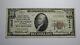 $10 1929 San Francisco California Ca National Currency Bank Note Bill #13044 Vf