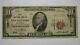 $10 1929 San Leandro California Ca National Currency Bank Note Bill! #13217 Fine