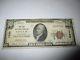 $10 1929 Santa Fe New Mexico Nm National Currency Bank Note Bill! Ch #1750 Fine