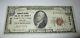 $10 1929 Saranac Lake New York Ny National Currency Bank Note Bill Ch. #5072 Vf