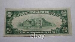 $10 1929 Saugerties New York NY National Currency Bank Note Bill Ch. #1040 RARE