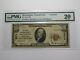$10 1929 Shickshinny Pennsylvania National Currency Bank Note Bill Ch #5573 Vf20