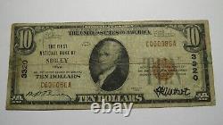 $10 1929 Sibley Iowa IA National Currency Bank Note Bill Charter #3320 RARE