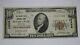 $10 1929 Silver Creek New York Ny National Currency Bank Note Bill Ch. #10258 Vf