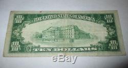 $10 1929 Sodus New York NY National Currency Bank Note Bill Ch. #9418 Fine