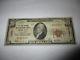 $10 1929 Spokane Washington Wa National Currency Bank Note Bill #13331 Fine Rare