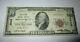 $10 1929 Springfield Illinois Il National Currency Bank Note Bill Ch. #3548 Rare