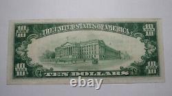 $10 1929 St. Louis Missouri MO National Currency Bank Note Bill Ch. #170 VF++
