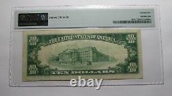 $10 1929 Stockport Ohio OH National Currency Bank Note Bill! Ch. #8042 VF25 PMG