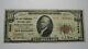 $10 1929 Stroudsburg Pennsylvania Pa National Currency Bank Note Bill #3632 Fine