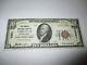 $10 1929 Tarentum Pennsylvania Pa National Currency Bank Note Bill! #5351 Vf