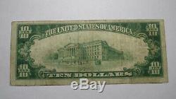 $10 1929 Texarkana Arkansas AR National Currency Bank Note Bill Ch. #7138 FINE