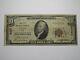 $10 1929 Tiffin Ohio Oh National Currency Bank Note Bill Charter #5427 Rare
