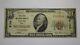 $10 1929 Traer Iowa Ia National Currency Bank Note Bill Charter #5135 Fine