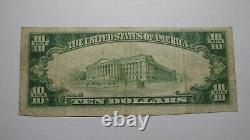$10 1929 Traer Iowa IA National Currency Bank Note Bill Charter #5135 FINE+