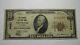 $10 1929 Trinidad Colorado Co National Currency Bank Note Bill Ch. #3450 Fine