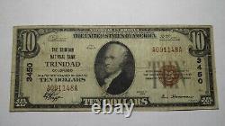 $10 1929 Trinidad Colorado CO National Currency Bank Note Bill Ch. #3450 FINE
