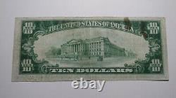 $10 1929 Tunkhannock Pennsylvania PA National Currency Bank Note Bill Ch. #835