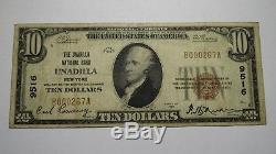 $10 1929 Unadilla New York NY National Currency Bank Note Bill Ch #9516 FINE