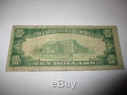 $10 1929 Virginia Minnesota MN National Currency Bank Note Bill! Ch #6527 Fine