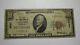 $10 1929 Virginia Minnesota Mn National Currency Bank Note Bill! Ch. #6527 Rare