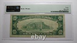 $10 1929 Waco Texas TX National Currency Bank Note Bill! Ch. #11140 VF20 PMG
