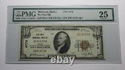 $10 1929 Wallace Idaho ID National Currency Bank Note Bill Ch. #4773 VF25 PMG
