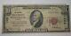 $10 1929 Wells River Vermont Vt National Currency Bank Note Bill! Chart. #1406