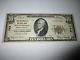 $10 1929 Whitinsville Massachusetts Ma National Currency Bank Note Bill #769 Vf