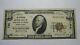 $10 1929 Wilkes Barre Pennsylvania Pa National Currency Bank Note Bill! Ch #732