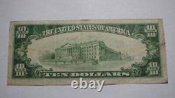 $10 1929 Wilmerding Pennsylvania PA National Currency Bank Note Bill #5000 RARE