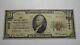 $10 1929 Wilmerding Pennsylvania Pa National Currency Bank Note Bill Ch #5000