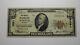 $10 1929 Winfield Kansas Ks National Currency Bank Note Bill Charter #3351 Vf