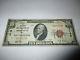 $10 1929 Woodbine Iowa Ia National Currency Bank Note Bill! Ch. #4745 Rare