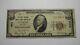 $10 1929 Yonkers New York Ny National Currency Bank Note Bill Ch. #653 Fine