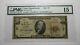 $10 1929 York Pennsylvania Pa National Currency Bank Note Bill Ch. #197 Fine 15