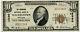 $10 National Currency Nicodemus National Bank Hagerstown Maryland, Vf