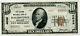 $10 National Currency Second National Bank Hagerstown Maryland Unc