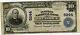 $10 Peoples National Bank Of Brunswick Maryland Vf, National Currency