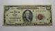 $100 1929 Chicago Illinois National Currency Note Federal Reserve Bank Note Fine