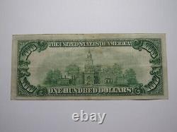 $100 1929 Cleveland Fancy Serial Number Federal National Currency Bank Note